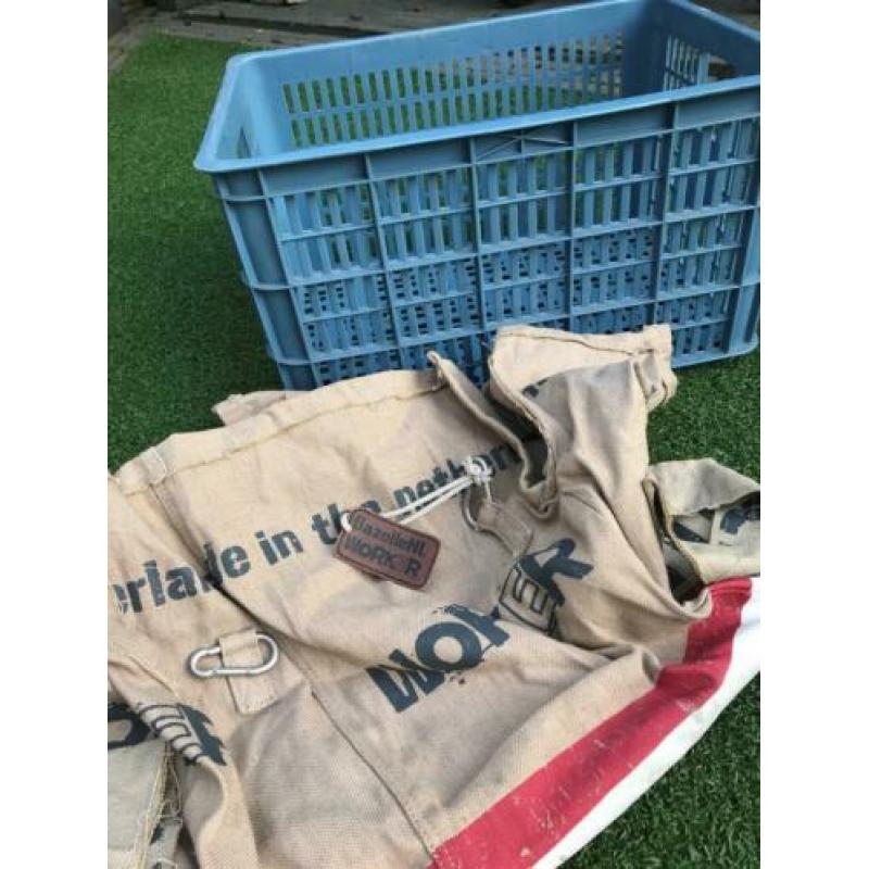 fietskrat 50 l incl worker tas