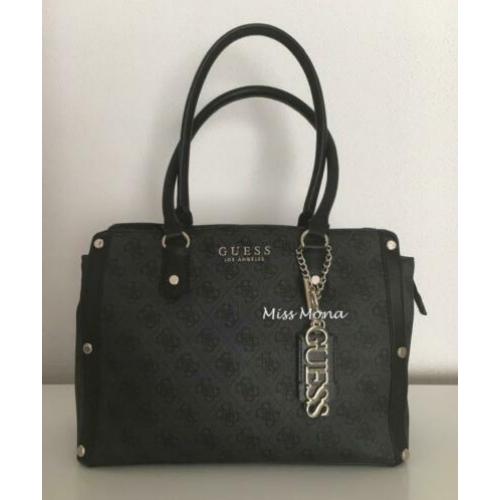 Handtas schoudertas Guess Florence Medium Satchel