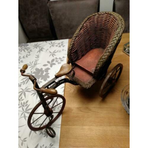 antiek speelgoed fiets