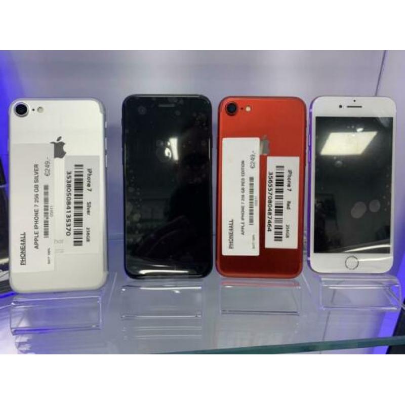 NIEUWESTAAT APPLE IPHONE 7 256 GB ALL Colour GARANTIE
