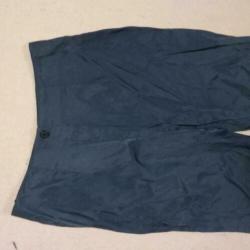 Blauwe glanzende damesbroek.Mt 36.Merk Feature