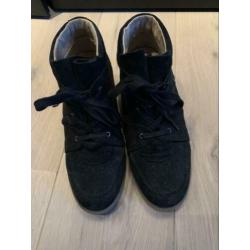 Deabused Isabel Marant look-a-like sneaker zwart maat 40