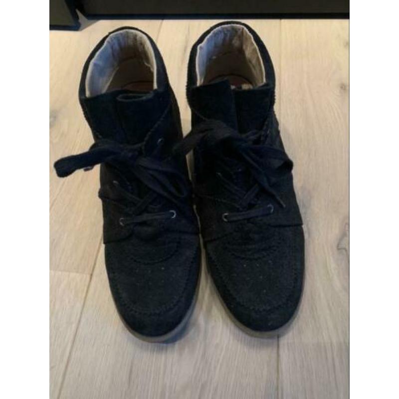 Deabused Isabel Marant look-a-like sneaker zwart maat 40