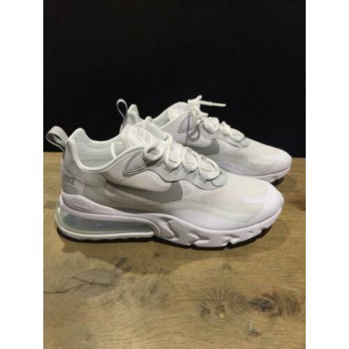 Nike Air Max 270 REACT maat 43 wit grijs NIEUW MET DOOS