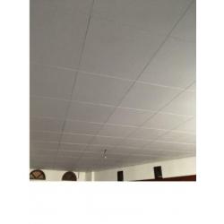 akoestisch systeemplafond wit