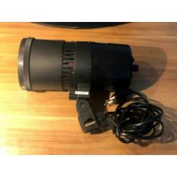 WALIMEX CY -100MR studioflitser met lichtbuis Professionele