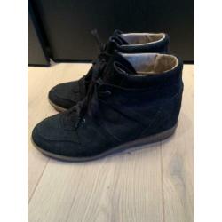 Deabused Isabel Marant look-a-like sneaker zwart maat 40