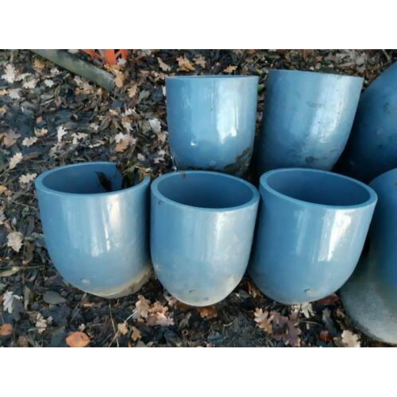 PVC bochten, knieën en mancetten 25 cm en 31 cm doorsnee
