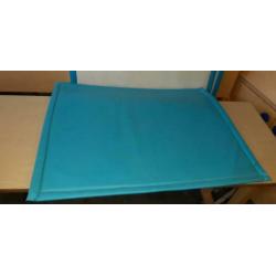 Nog 2x Jollein boxkleed 80 x 95cm blauw gecoat doek