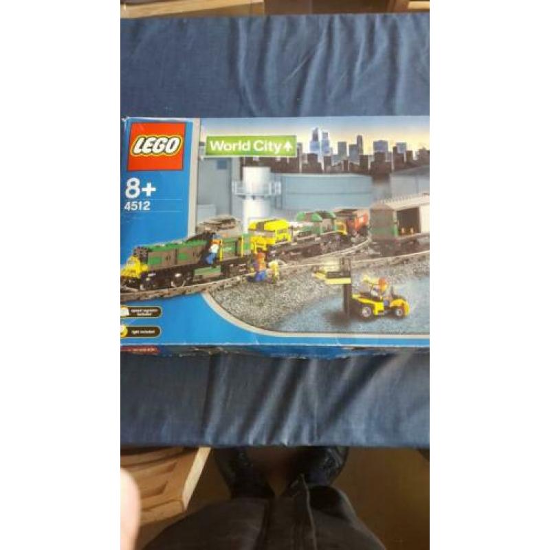 Lego trein world city 4512
