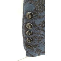 Gustav dames jasje zwart/blauw maat 38