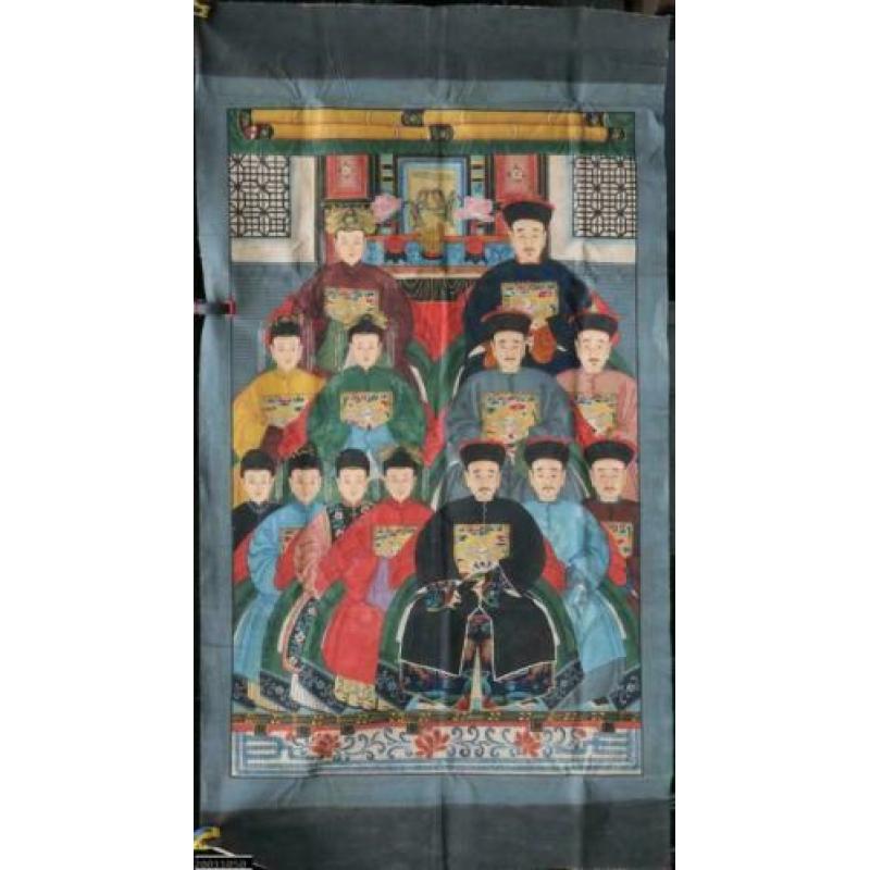 groot voorouder schilderij linnen China