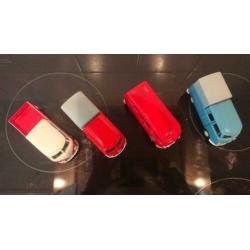 4 Volkswagen T1 busjes 11,5 cm
