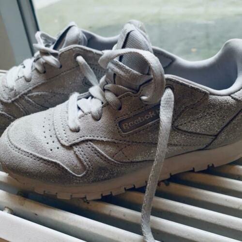Reebok sneakers gympen zilver in maat 31