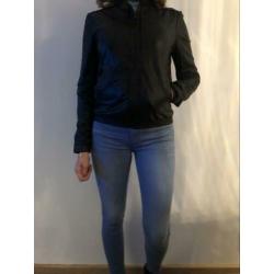 Leren jasje Calvin Klein maat s