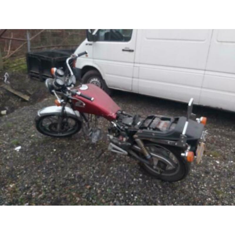 Honda cb 450 sc nighthawk frame + kenteken