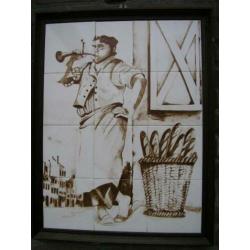tegeltableau bakker