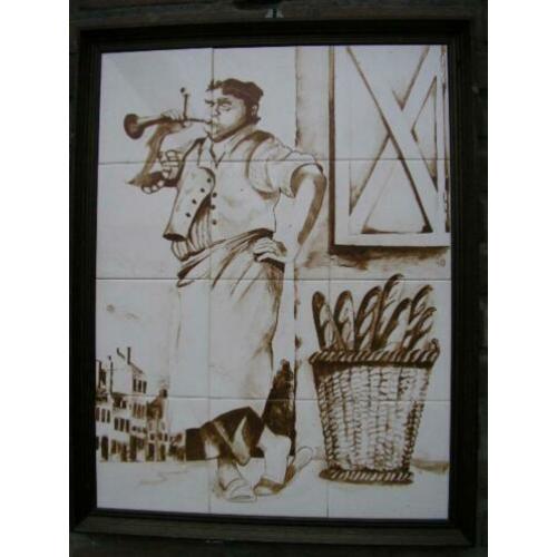 tegeltableau bakker