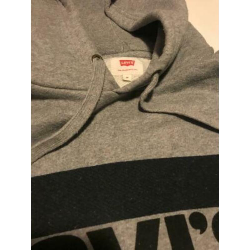 Levi's hoodie grijs maat M