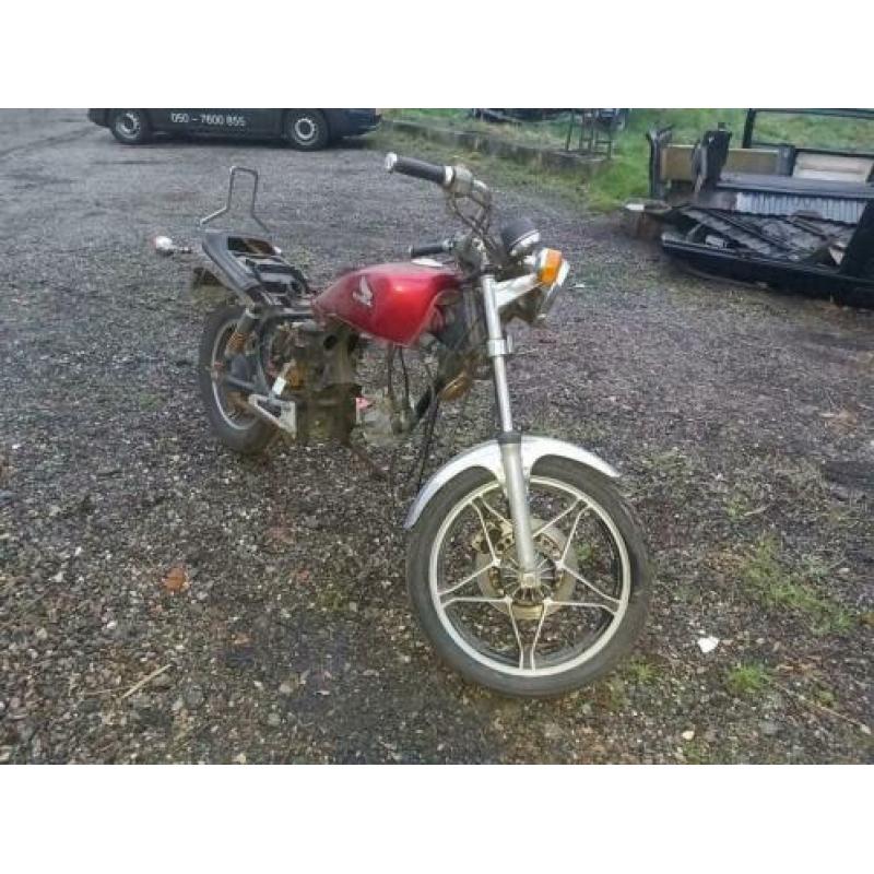 Honda cb 450 sc nighthawk frame + kenteken