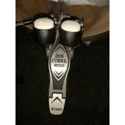 Ludwig drumstel (double bass!)