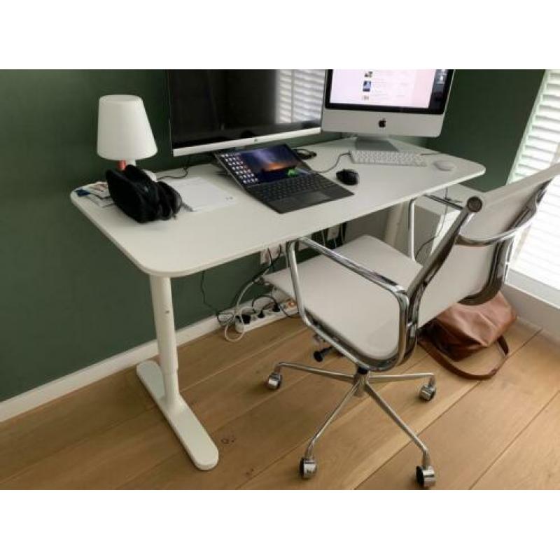 Bureau Bekant 140 cm wit