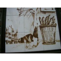 tegeltableau bakker