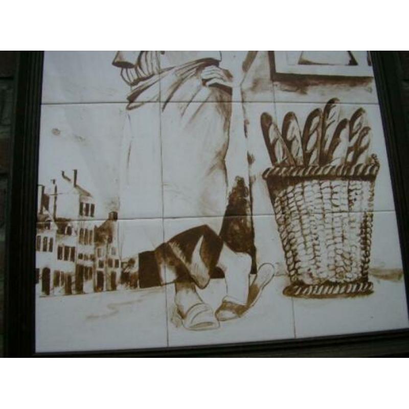 tegeltableau bakker