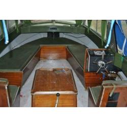 Te koop noorse sloep 6m 12pk binnenmotor.