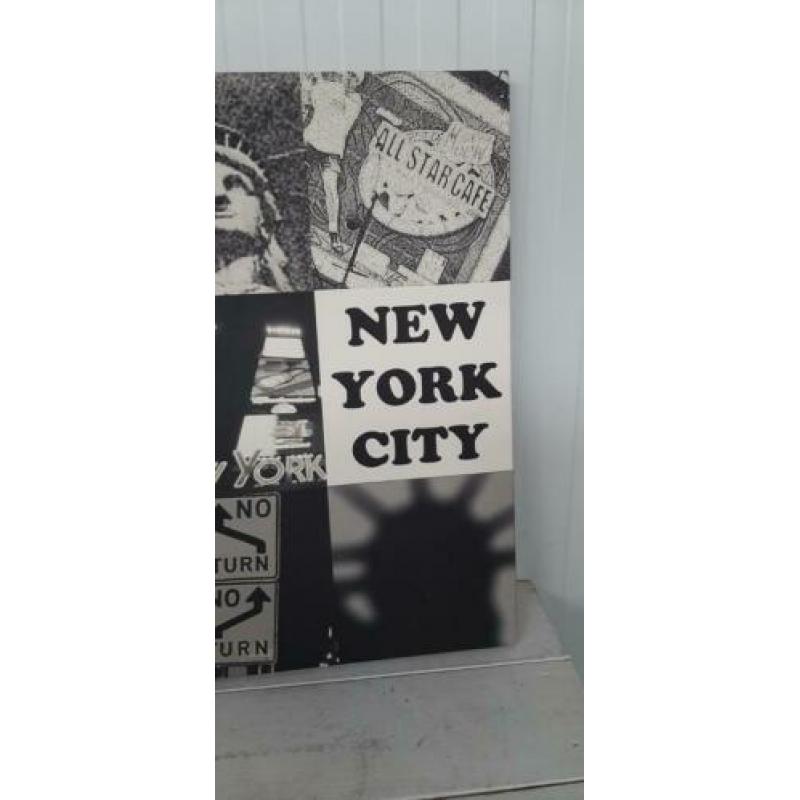 MPH 4000 Zwart witte print op canvas