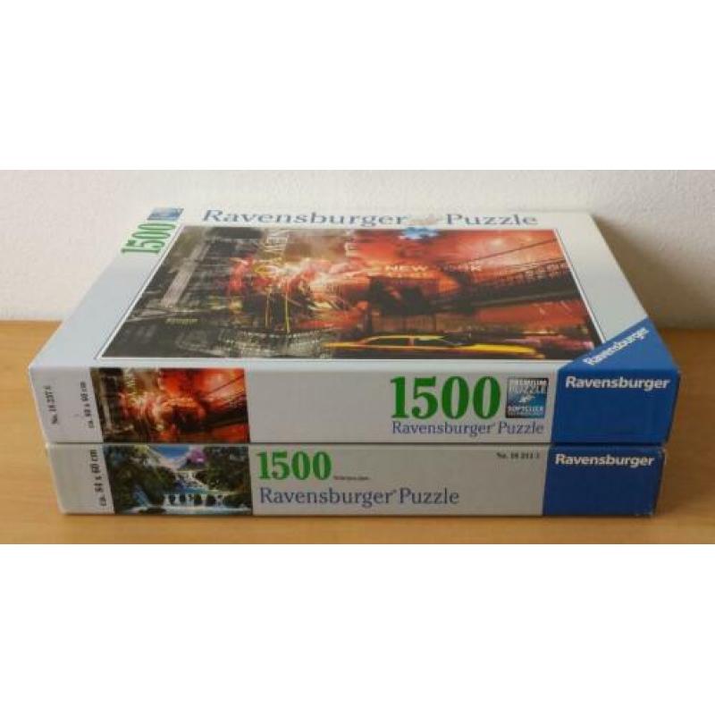 Puzzel New York Collage - 1500 stukjes - Ravensburger