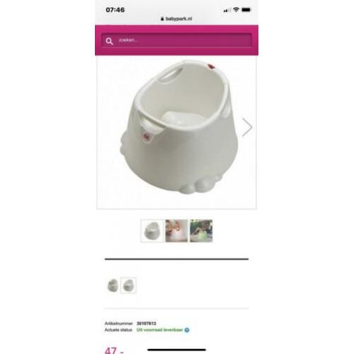 Opla ok baby bad. Voor baby’s van 6-36 maanden.