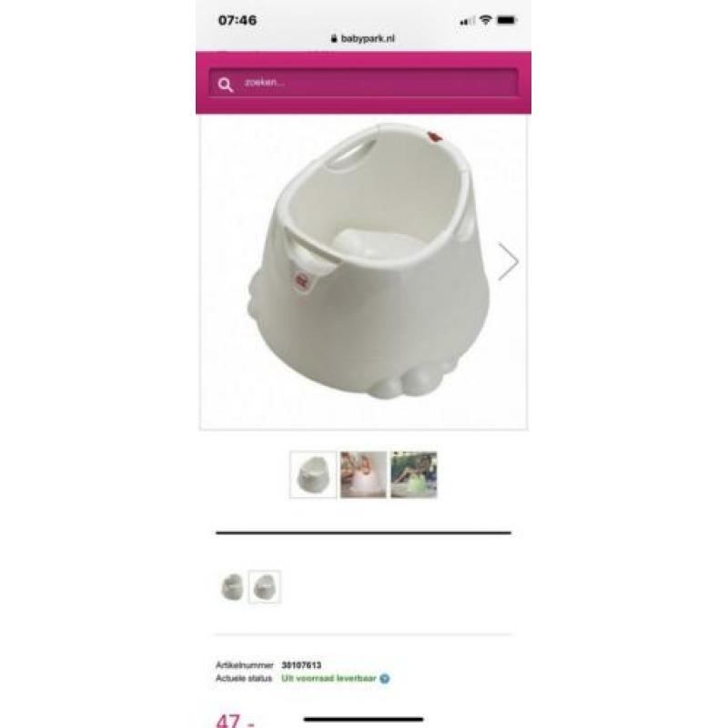 Opla ok baby bad. Voor baby’s van 6-36 maanden.