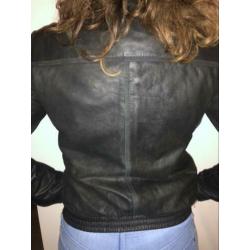 Leren jasje Calvin Klein maat s