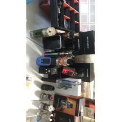 Electrische sigaret,damp,