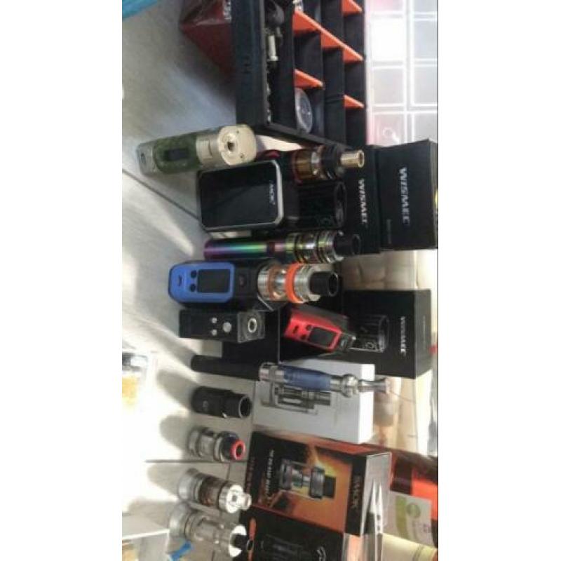 Electrische sigaret,damp,