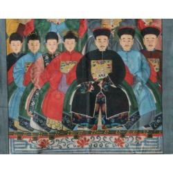 groot voorouder schilderij linnen China
