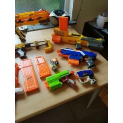 Nerf geweren set zonder kogels