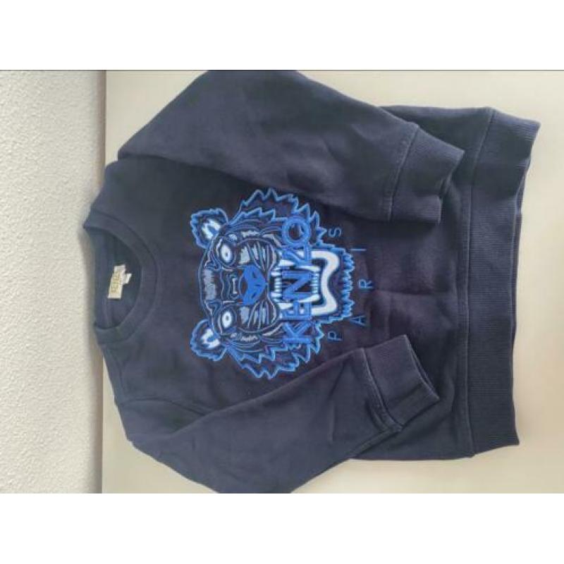 Donkerblauwe Kenzo sweater maat 104
