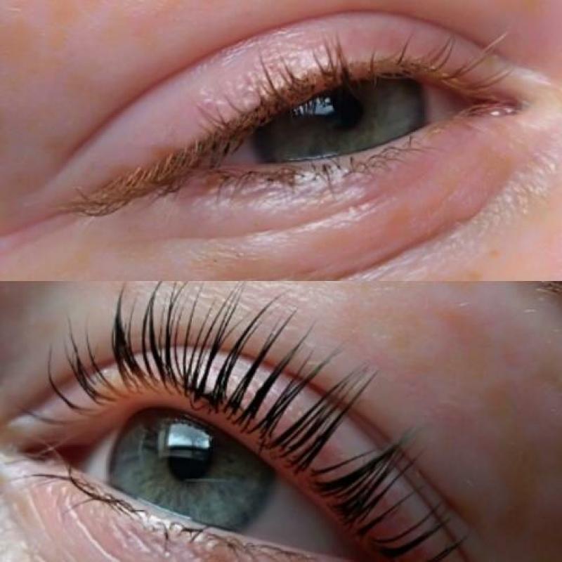 Hennabrows en lashlift