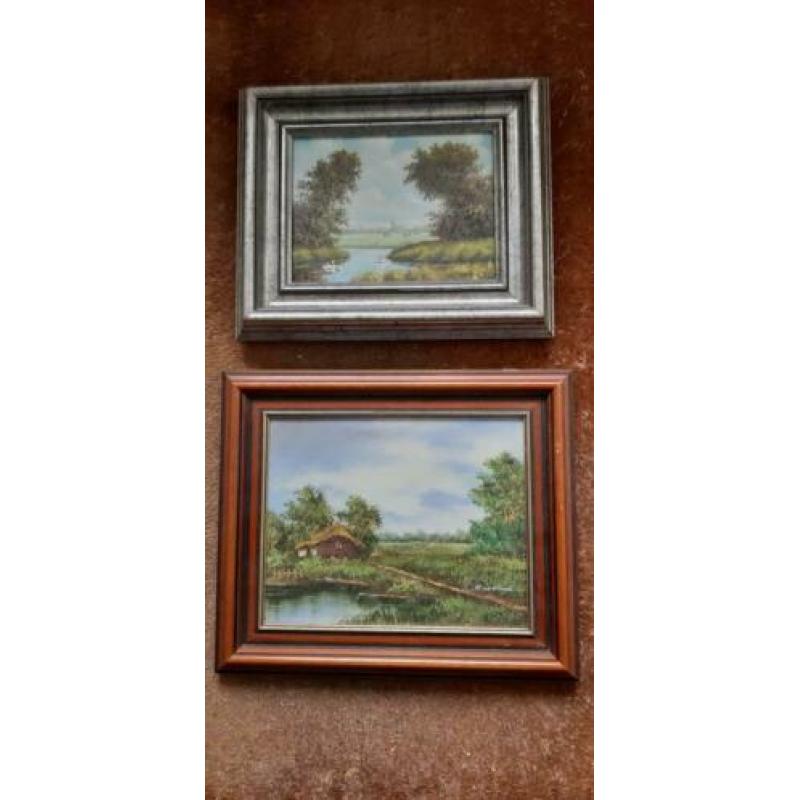 Landschapjes mooie werkjes