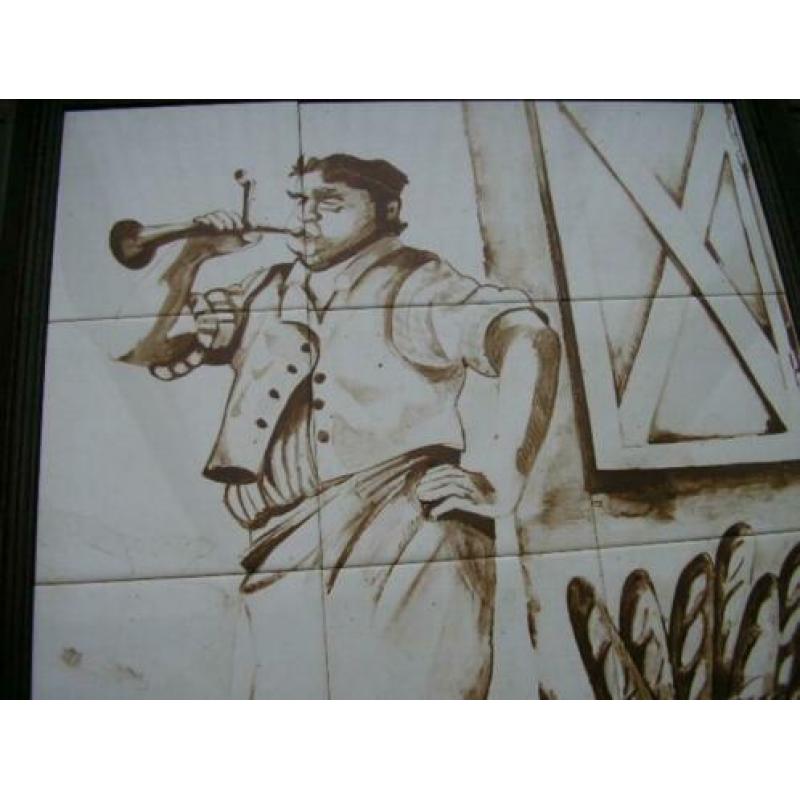 tegeltableau bakker