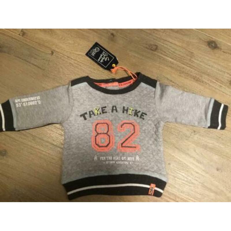 Nieuw set Quapi boys longsleeve sweater en vest, 56