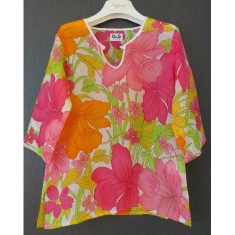 D&G - gebloemd zomerjurkje - 116