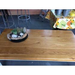 Blank eiken salontafel