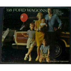 1968 Ford Wagons Brochure USA