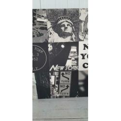 MPH 4000 Zwart witte print op canvas