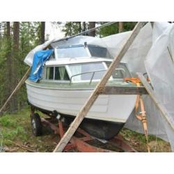 Te koop noorse sloep 6m 12pk binnenmotor.