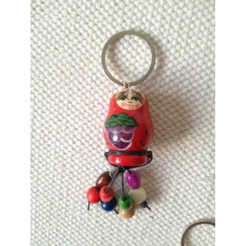 sleutelhangers Babouschka Budda Engel Hand van Fatima nieuw!