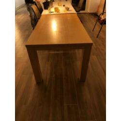 Eikenhout eettafel